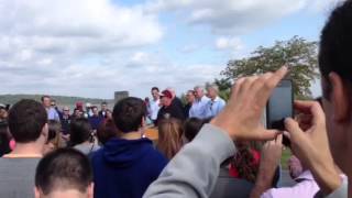 Billy Joel speaks at Oyster Bay Beach Cleanup 2014