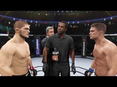 Khabib vs. Al Iaquinta (EA Sports UFC 2) - CPU vs. CPU