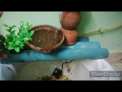 how to make a mini indoor pond