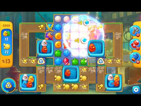 Fishdom 2021 - Level 5809   #playrix #fishdom #gaming