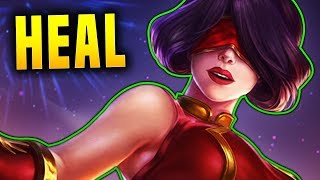 SPAMMY HEAL SERIS | Paladins Seris Gameplay &amp; Build