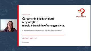 Birikimden Etkiye: Öğretmenin Entelektüel Dünyası