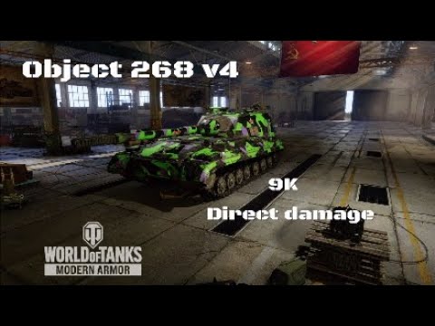 Object 268 v4 in Acantilado: 9K direct damage |Wot console| World of Tanks
