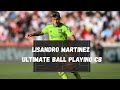 Lisandro Martinez elite passing, Manchester United 22/23