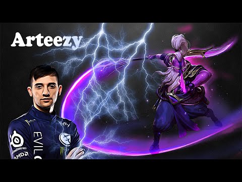 Arteezy - Void Spirit Midlane | Minus Armor Build | Dota 2 7.27d Gameplay