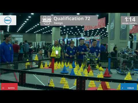 2018 VEXU Design Q72 - NYIT3 vs VIRU5 - 43 to 57
