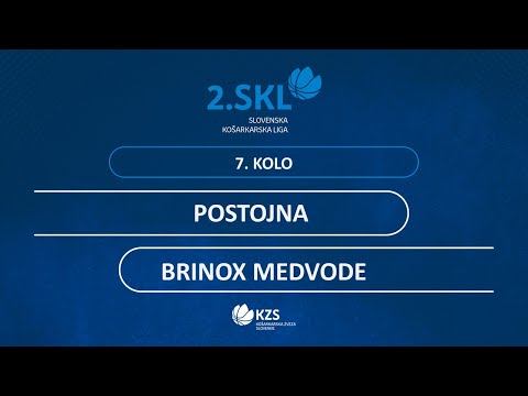 PVC Nagode Postojna : Brinox Medvode - 7. kolo - 2. SKL za moške - Sezona 2020/21