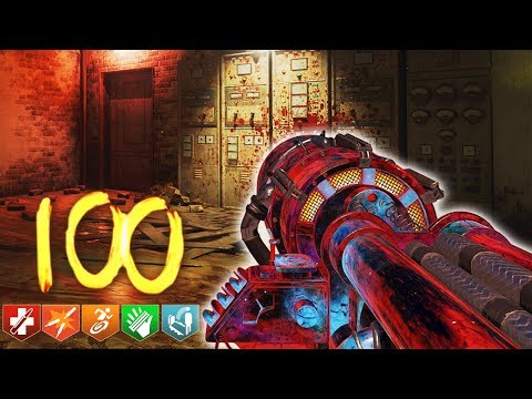 🎈 'KINO DER TOTEN' ROUND 100 FULL STRATEGY! (Rounds 85-100) 🎈 (Black Ops 3 Zombie DLC 5)