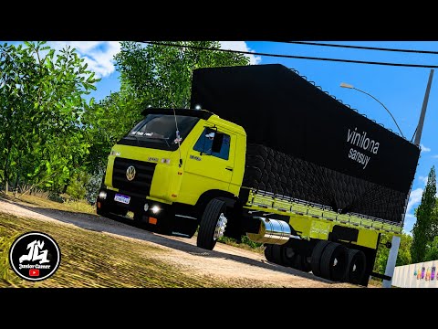 ETS2-FUSCÃO NO ESCAPE DIRETO - NO FRETE DO OURO PRETO.