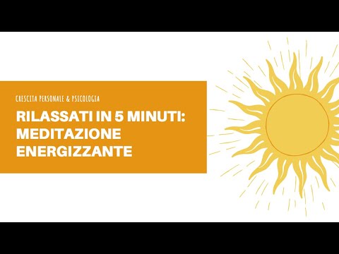 5 MINUTES OF RELAXATION: Relax and regain energy with this mindfulness meditation exercise