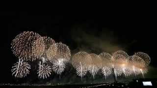 preview picture of video '長岡花火 20140803フェニックス Nagaoka Fireworks the Phoenix'