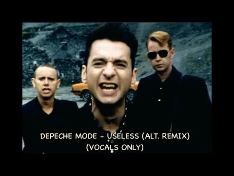 Useless (Alt. Mix) - Vocals Isolated - Depeche Mode