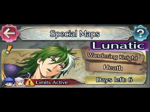 The battle with Limited unit : Vs. Heath - Lunatic (with F2P units no SI but Seals)