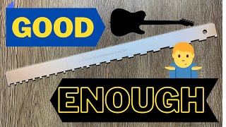 ILuiz guitar neck straight edge review