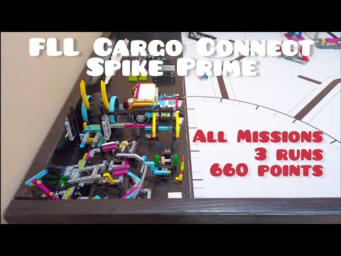 FLL Cargo Connect | All Missions | 660 points