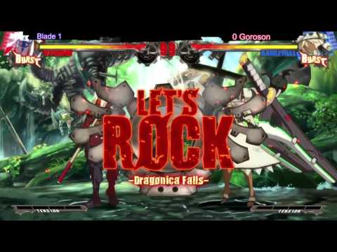 Blade (Venom) vs Goroson (Ramlethal) (L) - 10.04.2016 - GGXrd - Road to MFA 2016