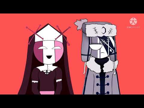 she felling love with russian man  sarv and ruv animation