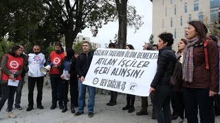 Koç Üniversite Hastanesi işçileri: İş kazası geçiren işçi arkadaşlarım