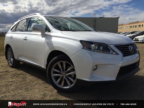 New White 2015 Lexus RX 350 AWD Sportdesign Edition In Depth Review Northwest Edmonton