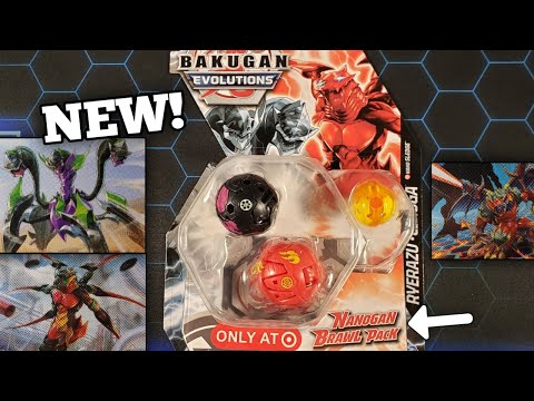 Bakugan Target Exclusive Nanogan Brawl Pack Opening!! (Evolutions)