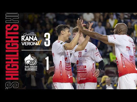 HIGHLIGHTS Day 1 | Rana Verona 3-1 Gas Sales Bluenergy Volley Piacenza