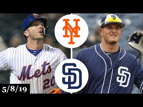New York Mets vs San Diego Padres Highlights | May 8, 2019