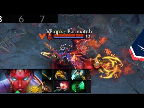 gpk~ - Queen of Pain | Virtus Pro vs Thunder Predator  (game 1) BO2 | The International 2021