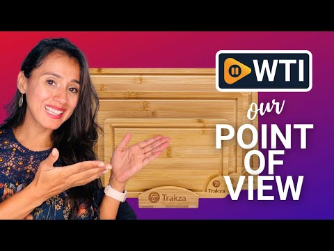 TRAKZA Bamboo Cutting Board Set - Durable Kitchen Cutting Boards For Chopping Fruit - WTI product video review
