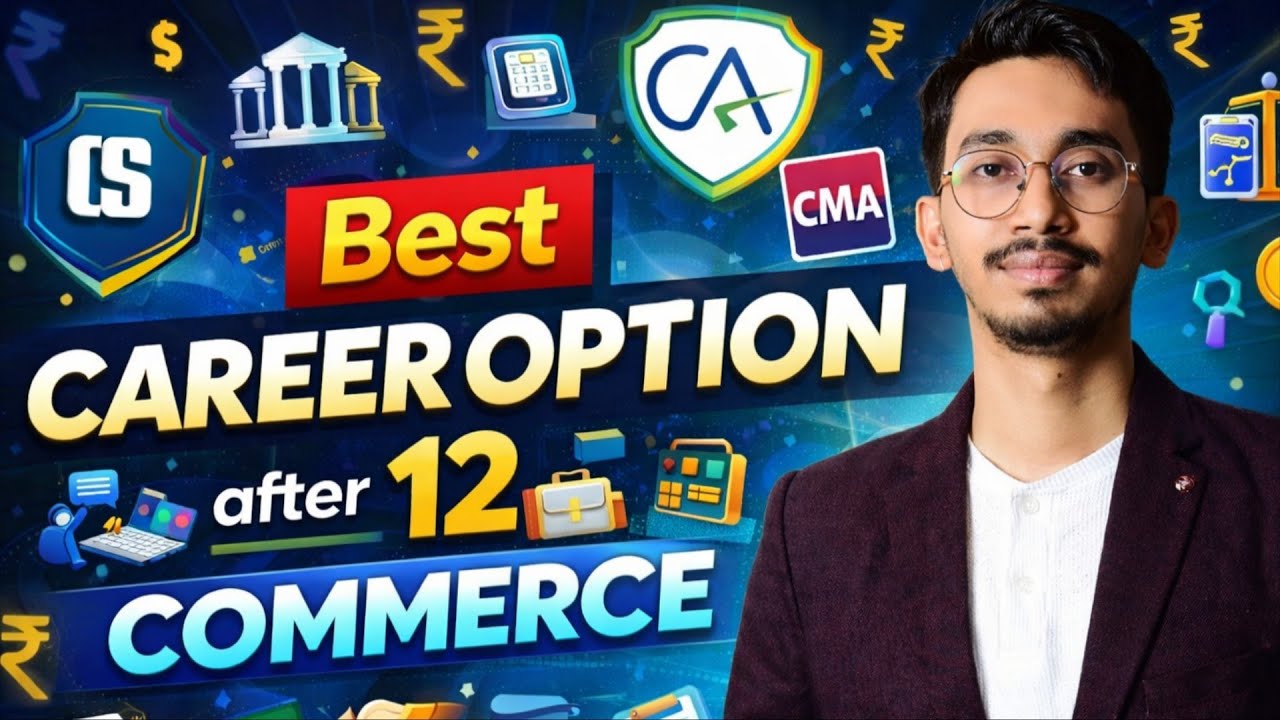 TOP 5 Career Options after 12th COMMERCE ||