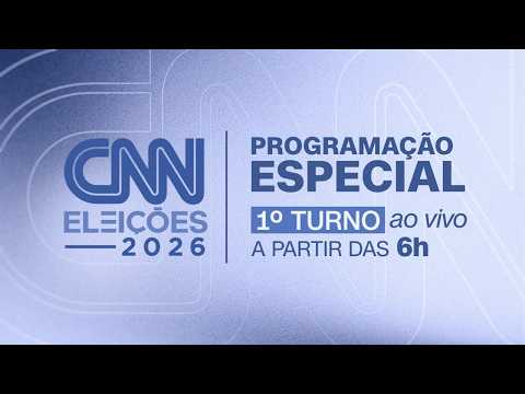 AO VIVO: CNN Eleições 2026 | 03/10/2026
