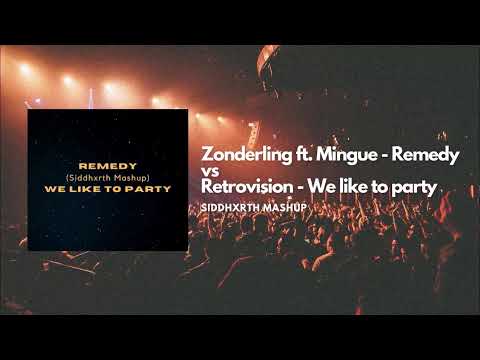 Zonderling ft. Mingue vs Retrovision - Remedy vs We like to Party (Siddhxrth Mashup)