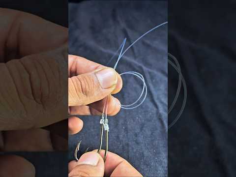Double Hook Knot for Gilthead Sea Bream | Strong & Easy Setup #gtknot #fishing #diy