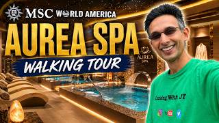 FIRST LOOK at MSC World America's Aurea Spa