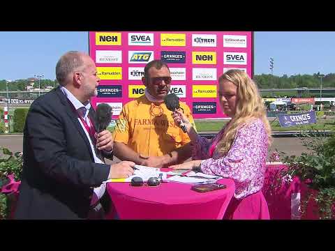 Intervju med Alessandro Gocciadoro Elitloppet lördag