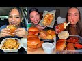 TIKTOK Mukbang Compilation Shake Shack Wingstop Chili S In N Out Wendy S More