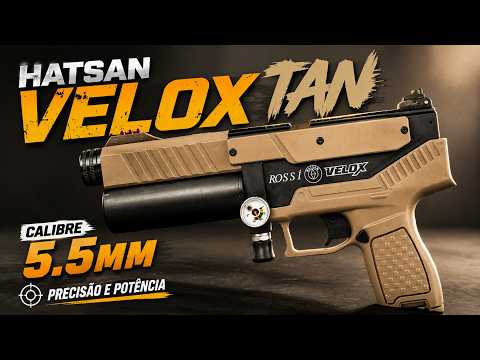 Pistola PCP Semi Auto Hatsan Velox TAN 5.5mm