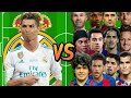 Real Madrid Ronaldo vs Barcelona Legends💪(Maradona, Messi, Neymar, Cruyff, Rivaldo..)