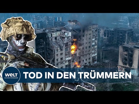 PUTINS KRIEG: Ukrainer rücken in Bachmut vor - Kampf um jeden Meter