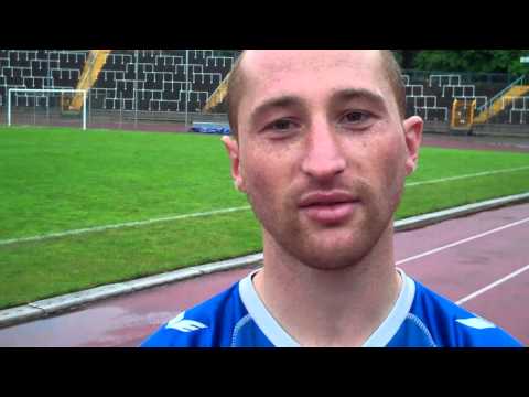 BC Aichach Christian Doll nach dem Relegationsspiel gegen FC Augsburg II