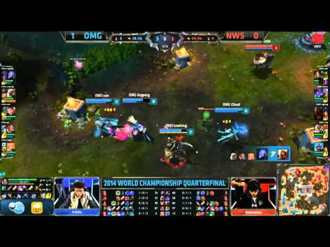 LMHT [06-10-2014] NWS vs OMG - Chung Kết Thế Giới Mùa 4 - Tứ Kết 4 - Trận 2