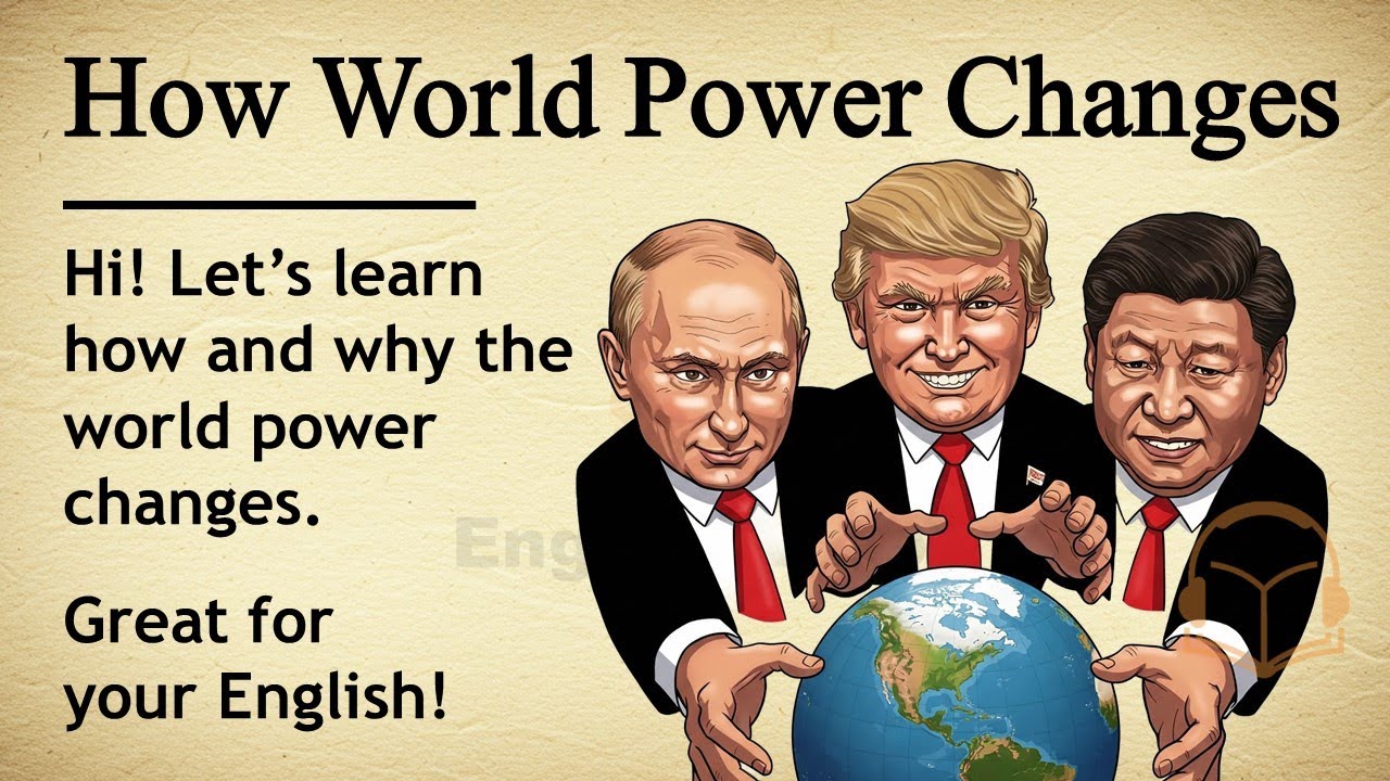How and Why World Power Changes || 💣 Learn English Through Story Level 3 || Graded Reader🎧