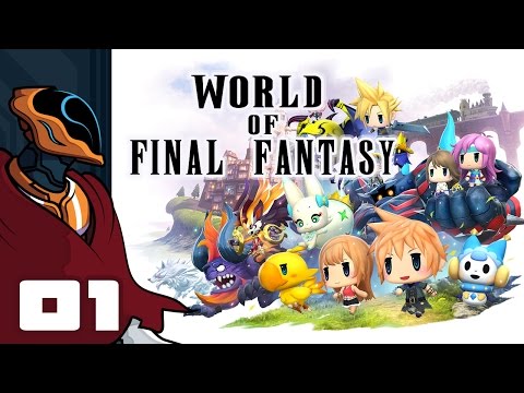 Let's Play World of Final Fantasy - PS4 Gameplay Part 1 - Gotta Catch Em All! Final Fantasy?