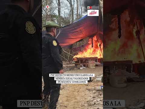 ¡Nuevo golpe a la minería ilegal!👊🏽