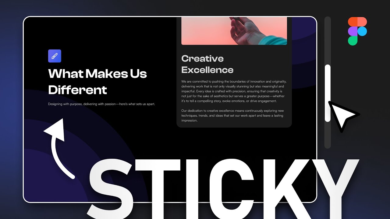 Figma Sticky Scrolling Tutorial in 3 Minutes