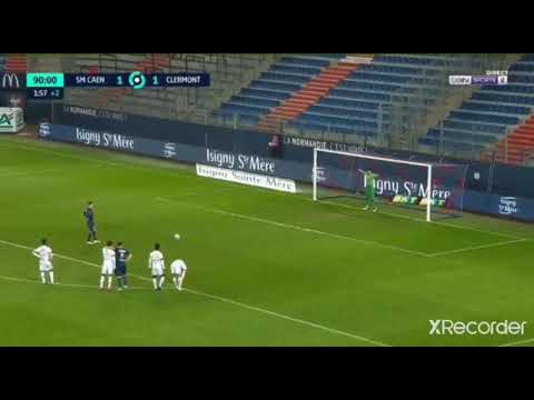SM CAEN-CLERMONT 2-1 Le but du maintien du Benjamin Jeannot!