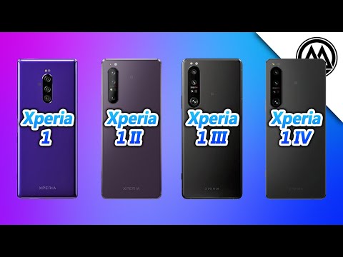 Sony Xperia 1 vs Sony Xperia 1 II vs Sony Xperia 1 III vs Sony Xperia 1 IV