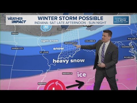 Latest on snowstorm heading toward the Ohio River Valley this weekend | Timing and snow zones