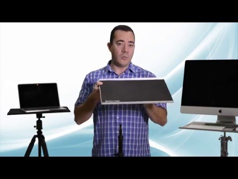 Tether Table Aero - A portable table, laptop stand, and tethering workstation for photographers