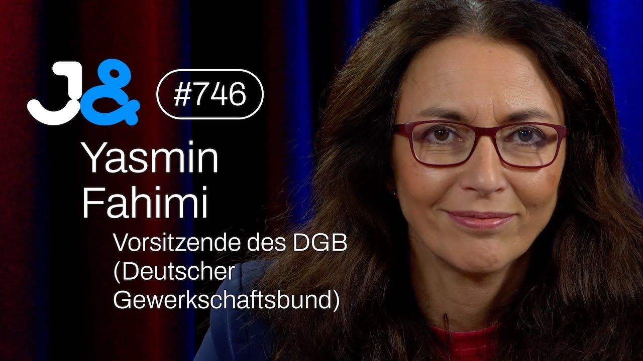 DGB-Chefin Yasmin Fahimi (Deutscher Gewerkschaftsbund) - Jung & Naiv: Folge 746