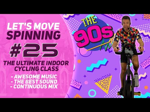 Another ONLY 90's Indoor Cycling Class With The Best Sound! Let's Move Spinning #25